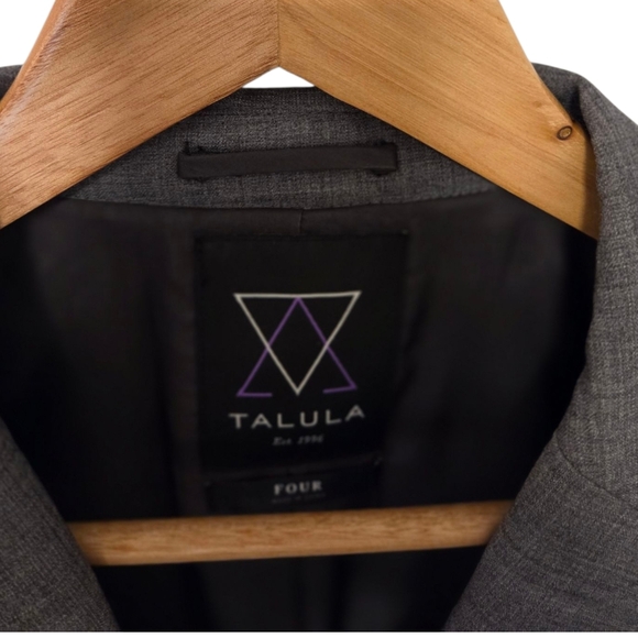 Aritzia - Talula Exeter Blazer - Charcoal - Size 4 - Picture 4 of 10